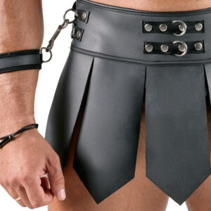 Gladiator Nederdel og Bryst Harness i Kostume Sæt