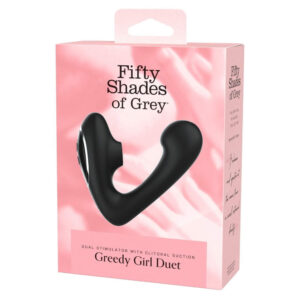 Fifty Shades Greedy Girl Duet Lufttryksvibrator
