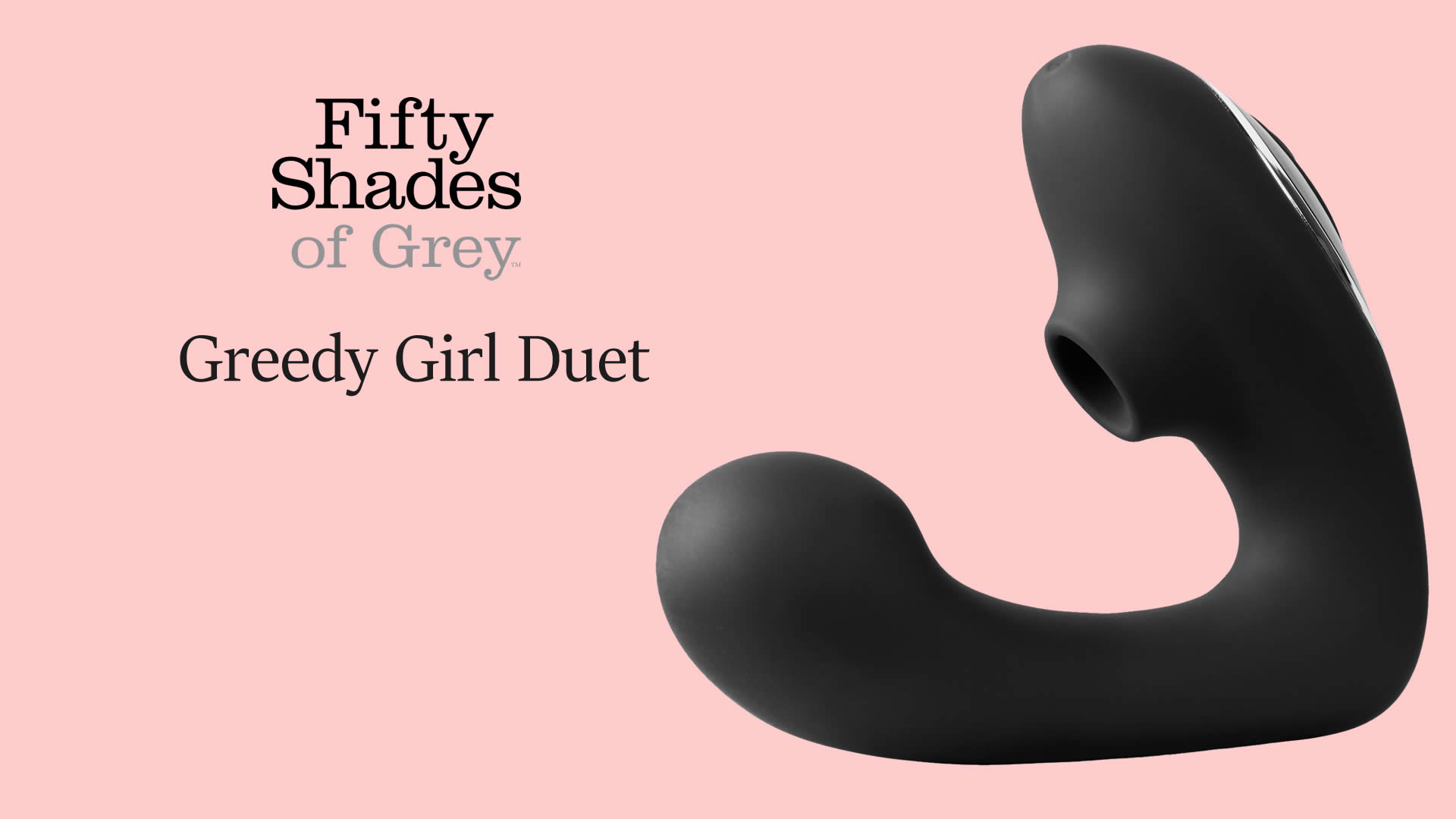 Fifty Shades Greedy Girl Duet Lufttryksvibrator