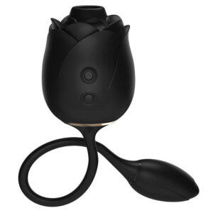 Fifty Shades Dark Blushing Rose Lufttryksvibrator og Vibrator Æg