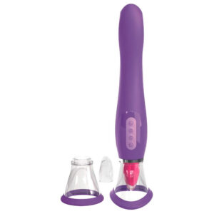 Her ultimate pleasure 3 i 1 Vibrator og Klitoris Stimulator
