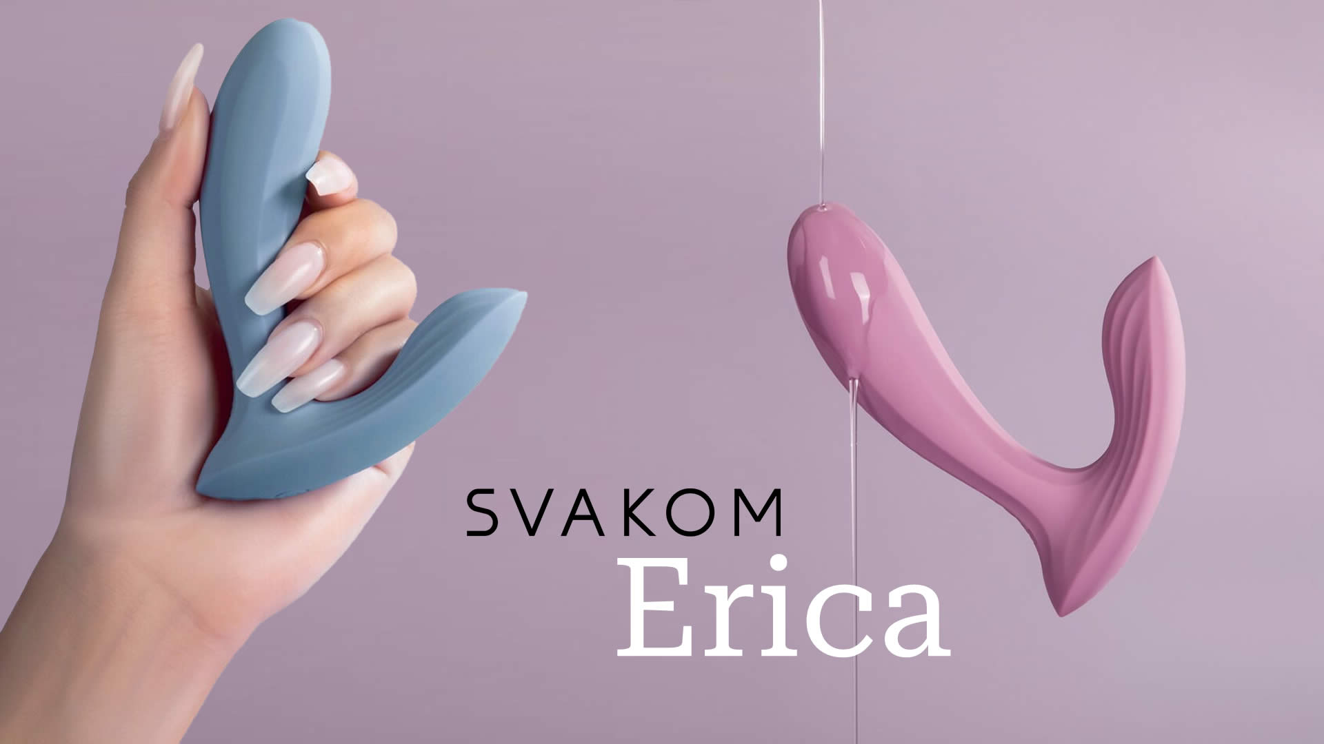 Svakom Erica App Styret G-Punkt og Klitoris Vibrator