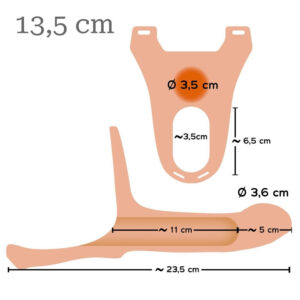 Silikone Strap-on Sleeve