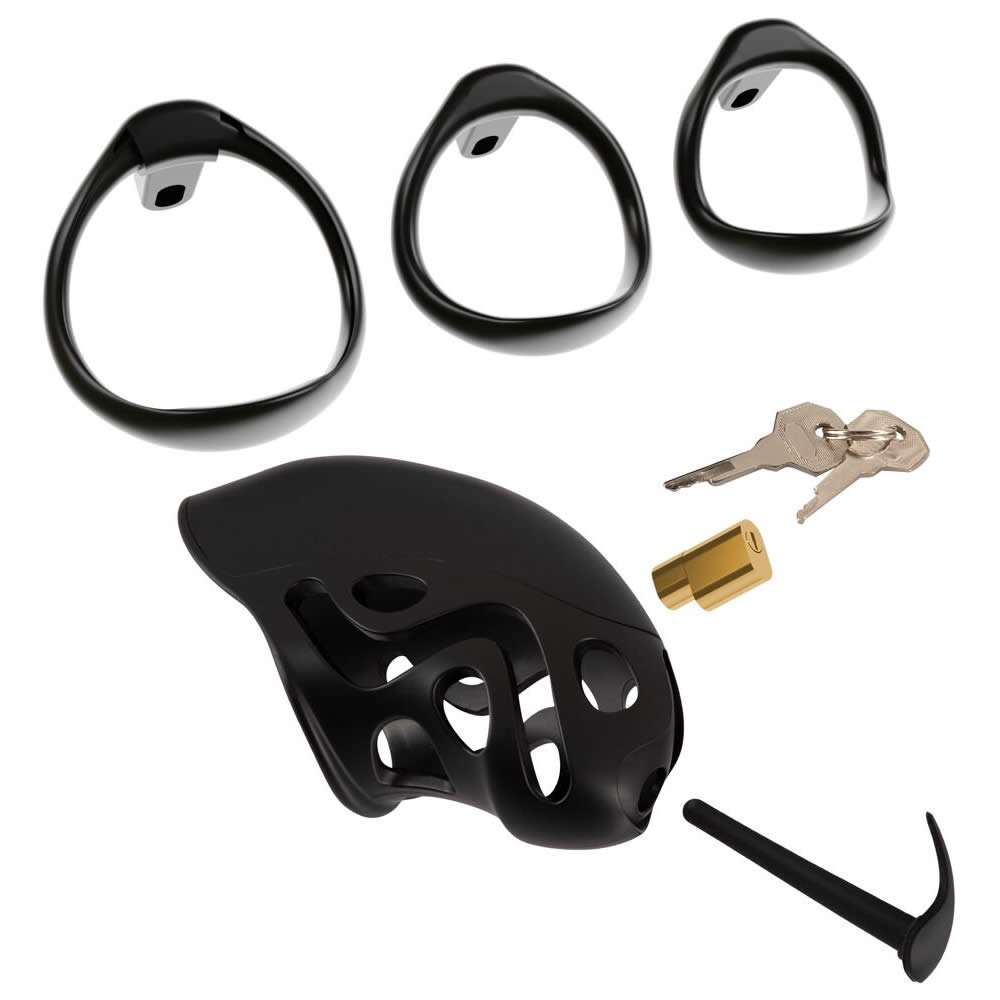 Penisbur i sort - Kyskhedsbæltet til Manden