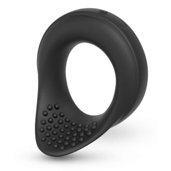 Rebel Mens Gear Testikel og Penisring med Vibrator