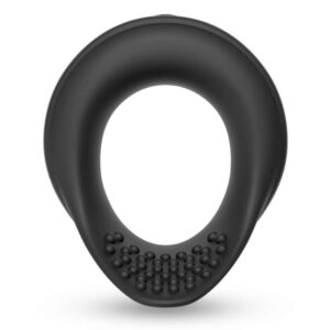 Rebel Mens Gear Testikel og Penisring med Vibrator