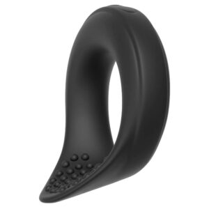 Rebel Mens Gear Testikel og Penisring med Vibrator