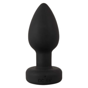 Anos Fjernbetjent Anal Plug med Vibrator og Lys