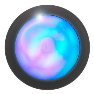 Anos Fjernbetjent Anal Plug med Vibrator og Lys