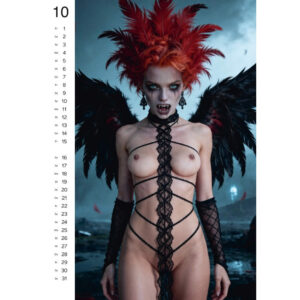 Pin-up Kalender Wild Fantasy 2027 - Fantasi Væsner