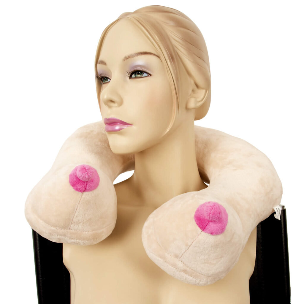 Nakkepude med Bryster U-Formet