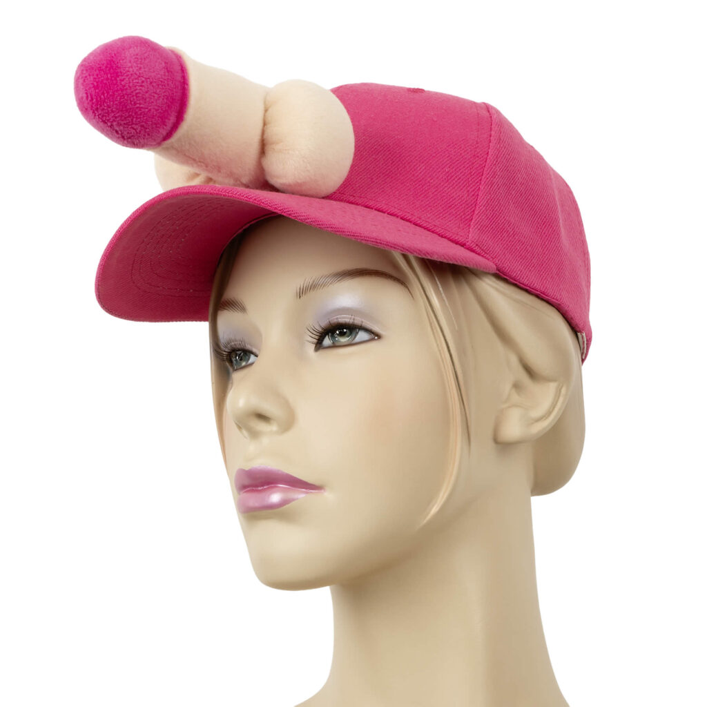 Kasket med Penis i Plys