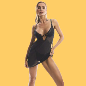 Alliane Negligé og Trusse Lingerisæt