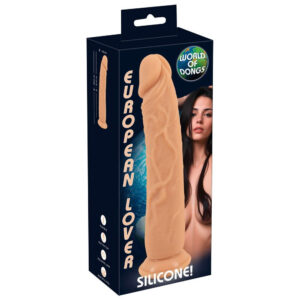 European Lover Silikone Dildo med Sugekop