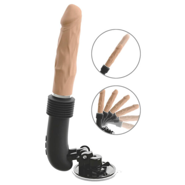 Sexmaskine RC Fucking Machine Trådløs Vibrator med Stødefunktion