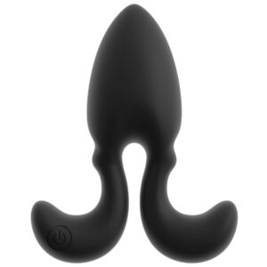 Anos Anal Plug med Vibrator, Fleksible Arme og Fjernbetjening