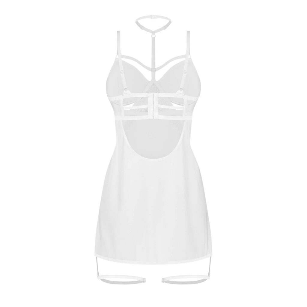 Obsessive Negligé Arrowel Sæt Hvid