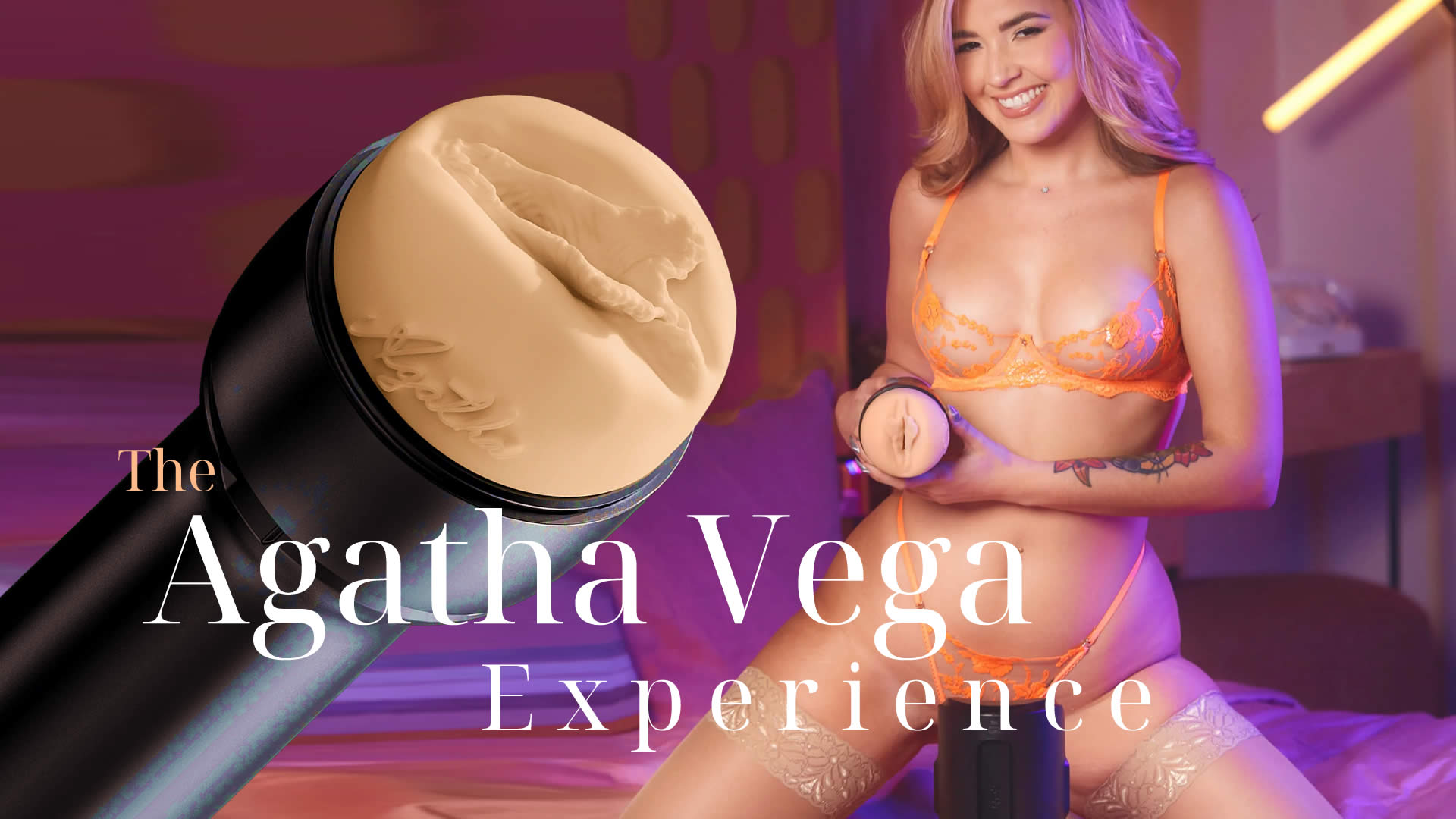 Kiiroo Feel Agatha Vega Masturbator