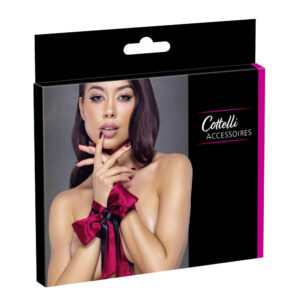 Satin Bondage Bindebånd og Øjenmaske