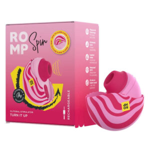 Romp Spin Lufttryksvibrator og Klitoris Stimulator
