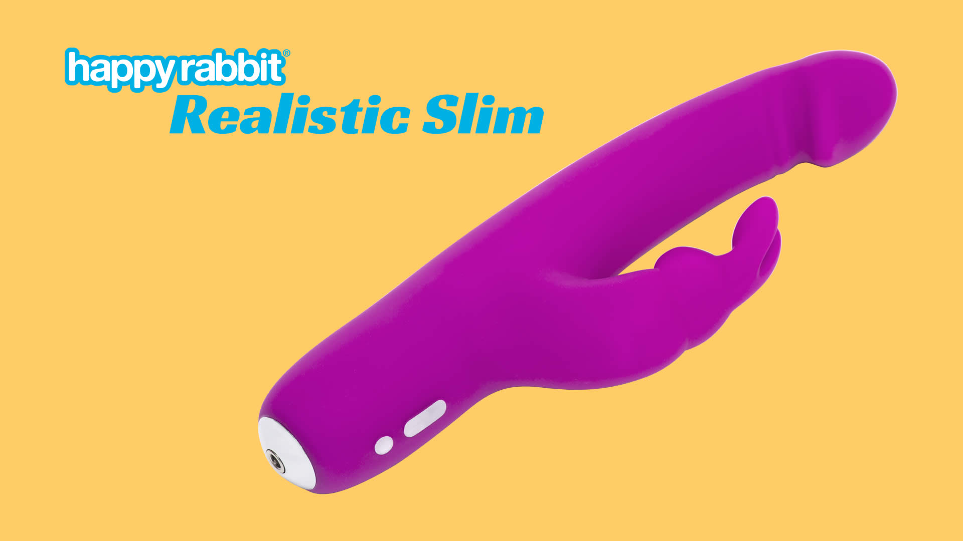 Happy Rabbit Vibrator Realistic Slim