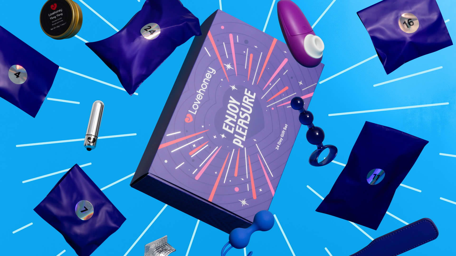 Erotisk Julekalender Enjoy Pleasure med 24 Overraskelser