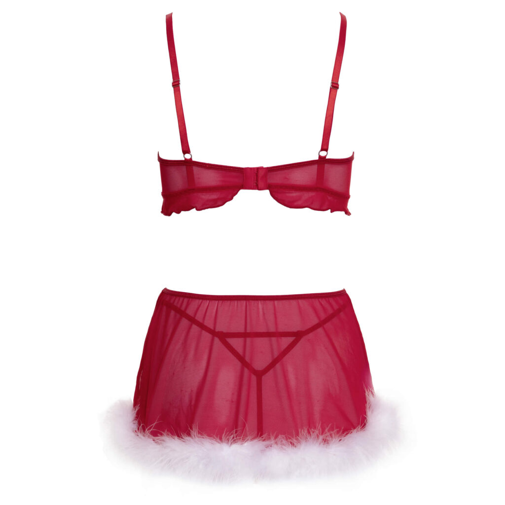 X-mas BH, Nederdel og Trusse Julelingeri Sæt