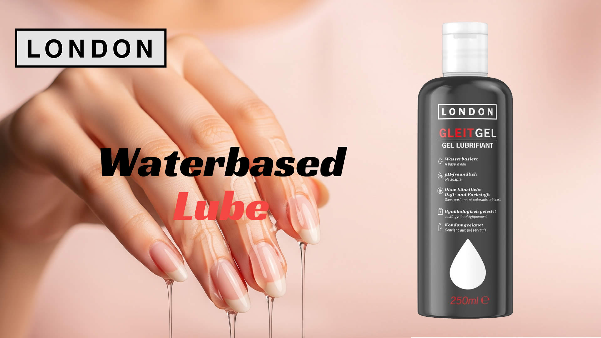 London Vandbaseret Glidecreme