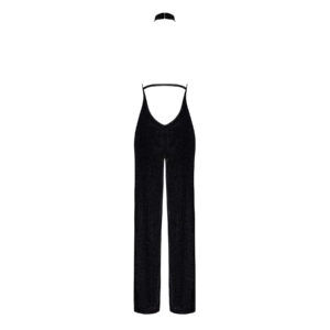 Noir Jumpsuit i Transparent med Glitter