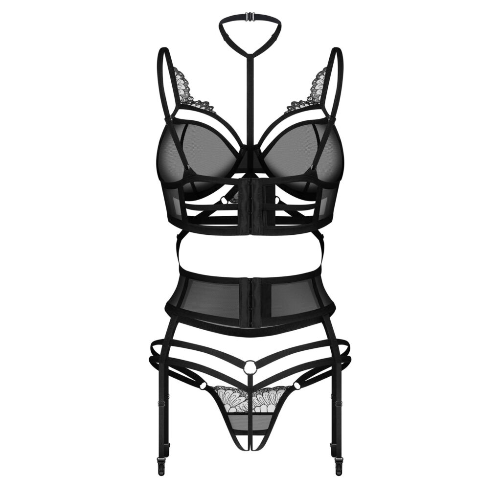 Obsessive Premisis Lingeri Sæt i Sort