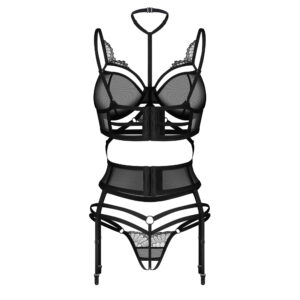 Obsessive Premisis Lingeri Sæt i Sort