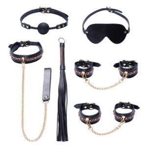 Bad Kitty Bondage Sæt med Rød og Guld