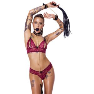 Bad Kitty Bondage Sæt med Rød og Guld