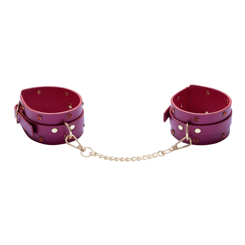 Bad Kitty Rødt Bondage Sæt med Guld Detaljer