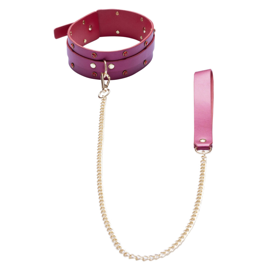 Bad Kitty Rødt Bondage Sæt med Guld Detaljer