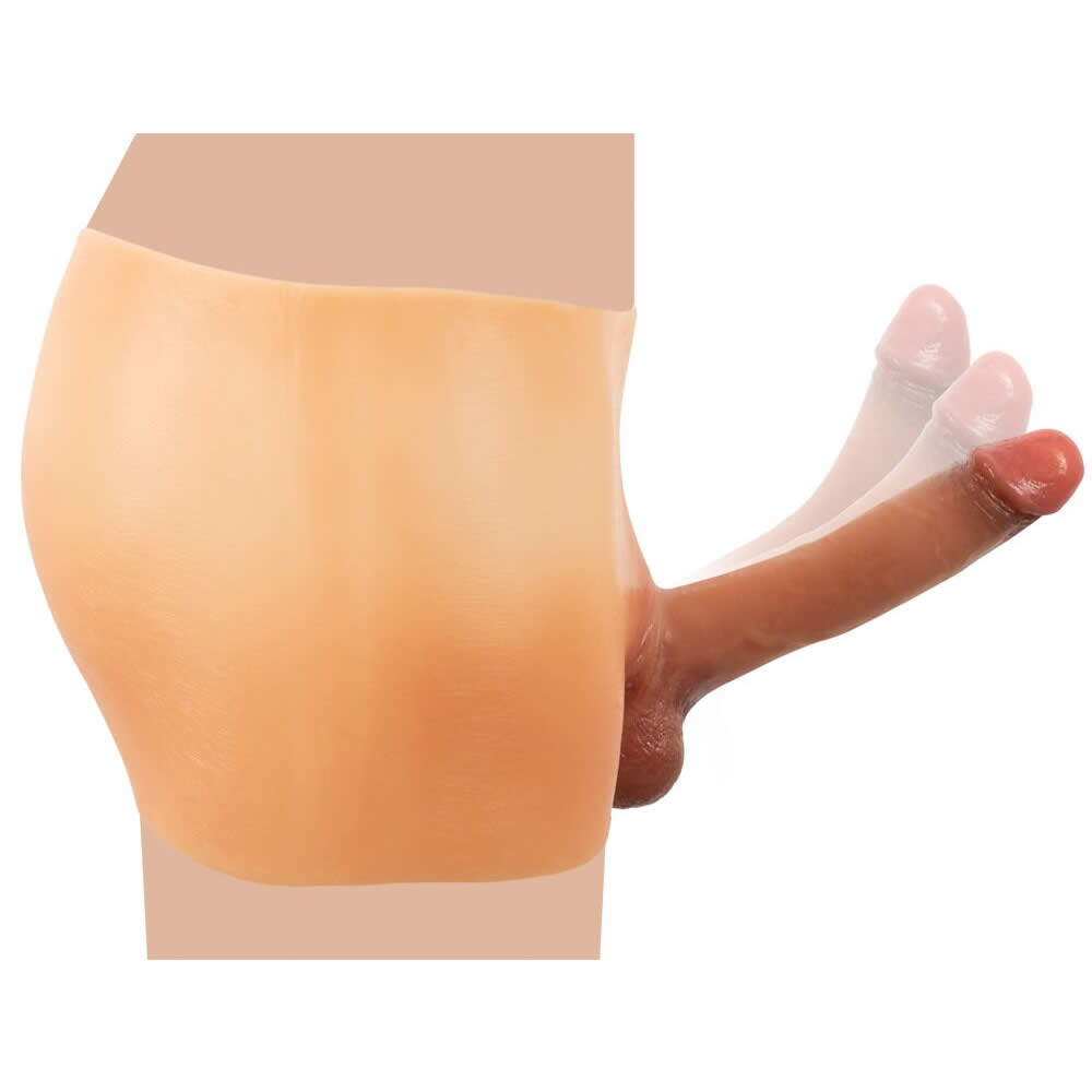 Ultra Realistic Penis Pants Strap-On Vibrator