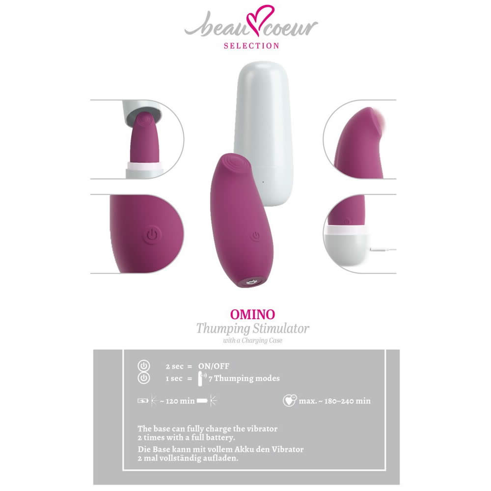 Beau Coeur OMINO Thumping Stimulator med Oplade Station