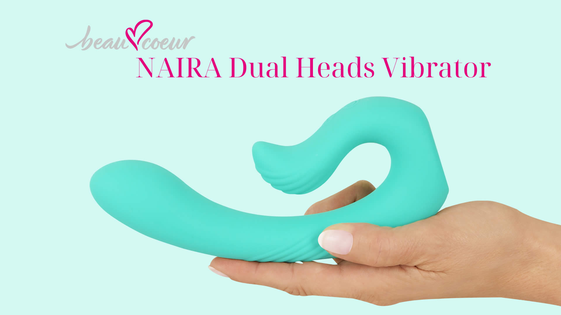 Beau Coeur NAIRA Dual Heads Rabbit Vibrator