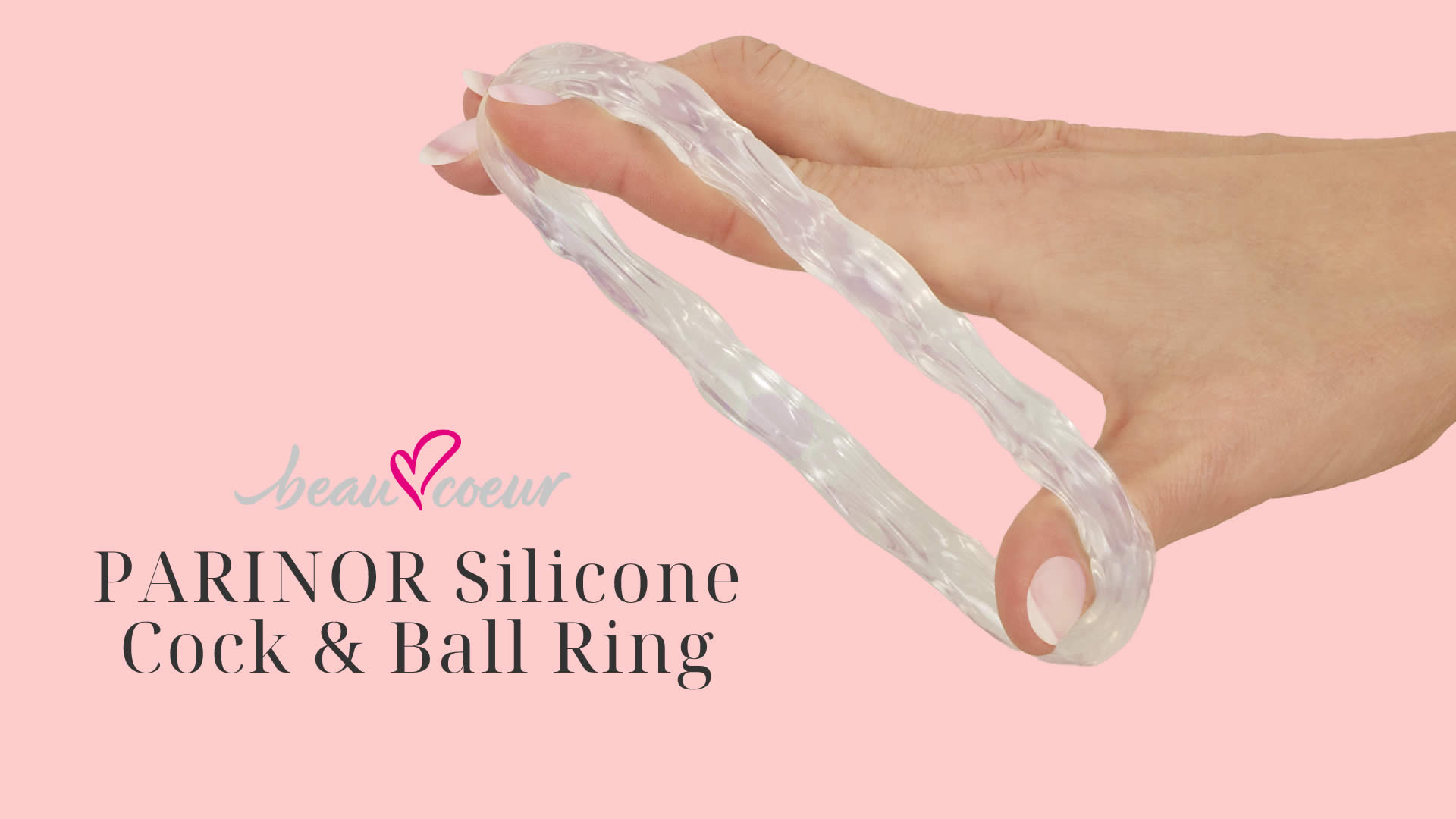 Beau Coeur PARINOR Silikone Testikel og Penisring