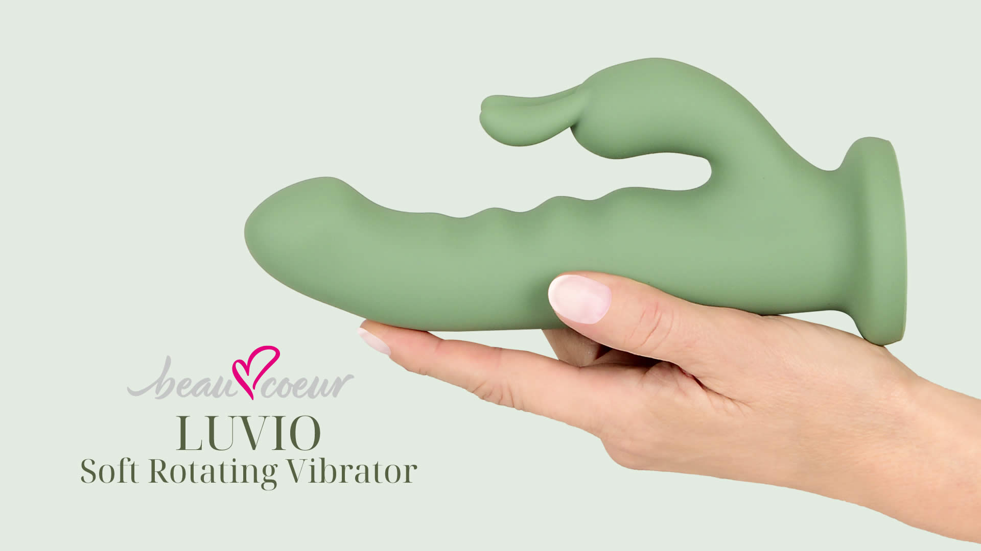 Beau Coeur LUVIO Soft Rotating Rabbit Vibrator