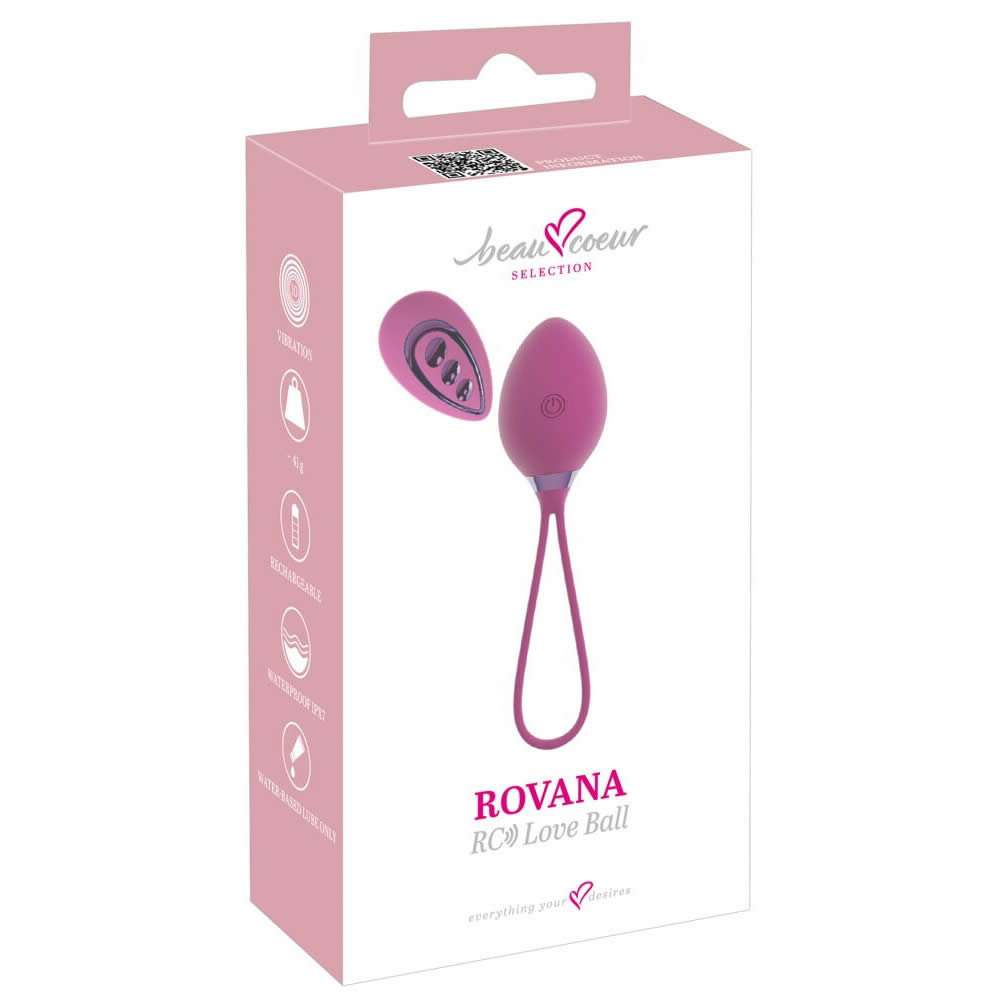 Beau Coeur ROVANA Fjernbetjent Vibrator Æg