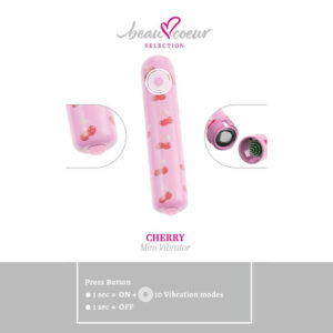 Beau Coeur CHERRY Mini Vibrator