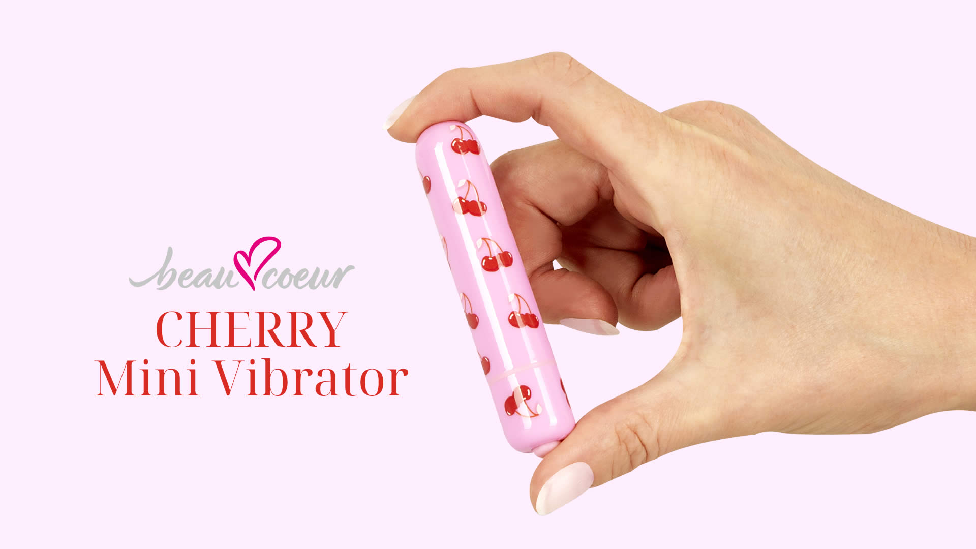 Beau Coeur CHERRY Mini Vibrator