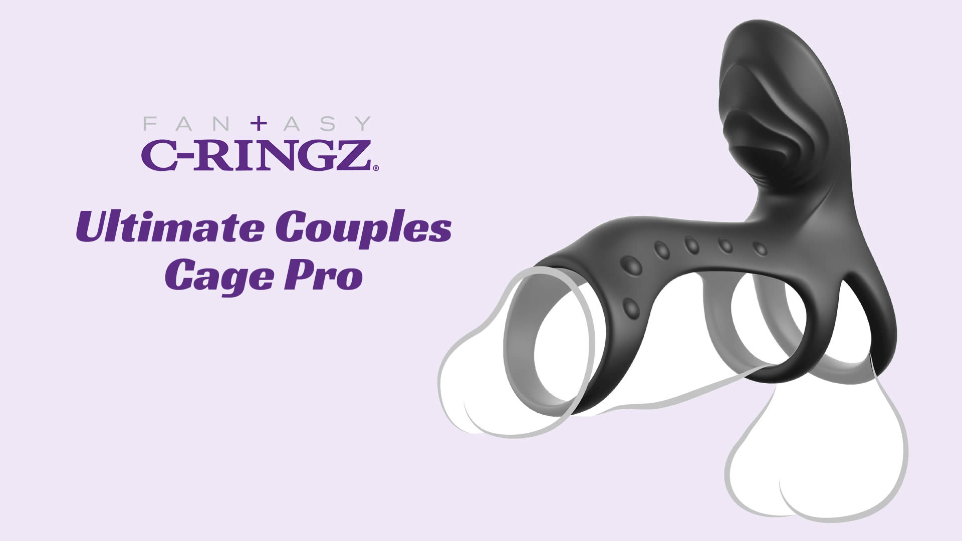 Fantasy C-Ringz Ultimate Couples Cage Pro