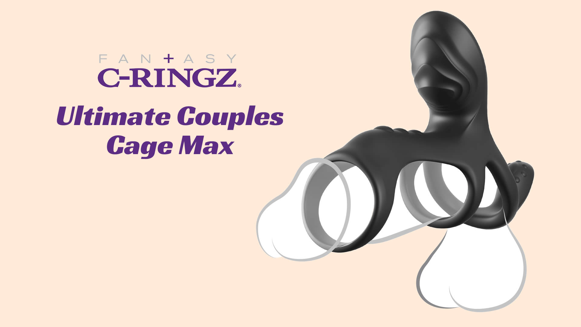 Fantasy C-Ringz Ultimate Couples Cage Max
