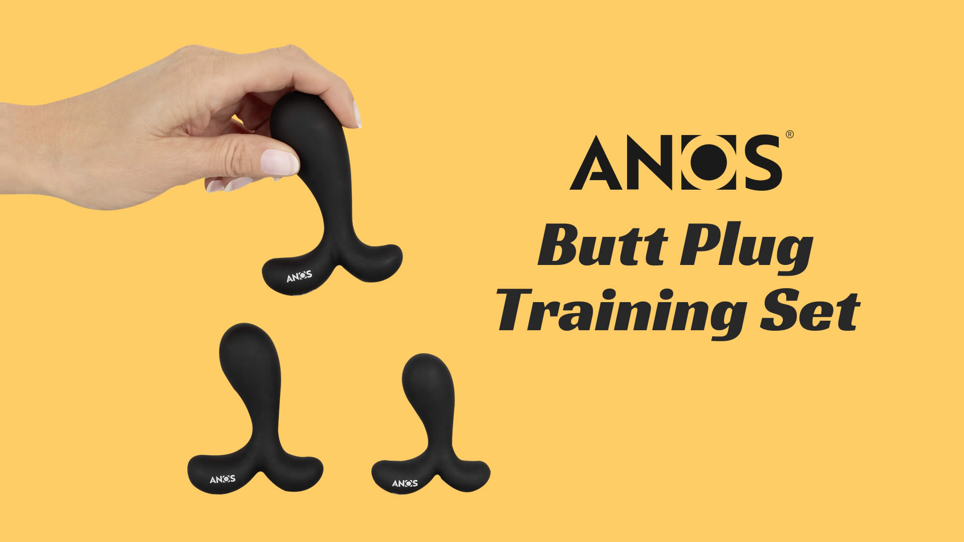 Anos Anal Plug Trænings Sæt