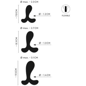 Anos Anal Plug Trænings Sæt