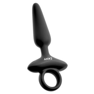 Anos Flexible Anal Plug med Vibrator