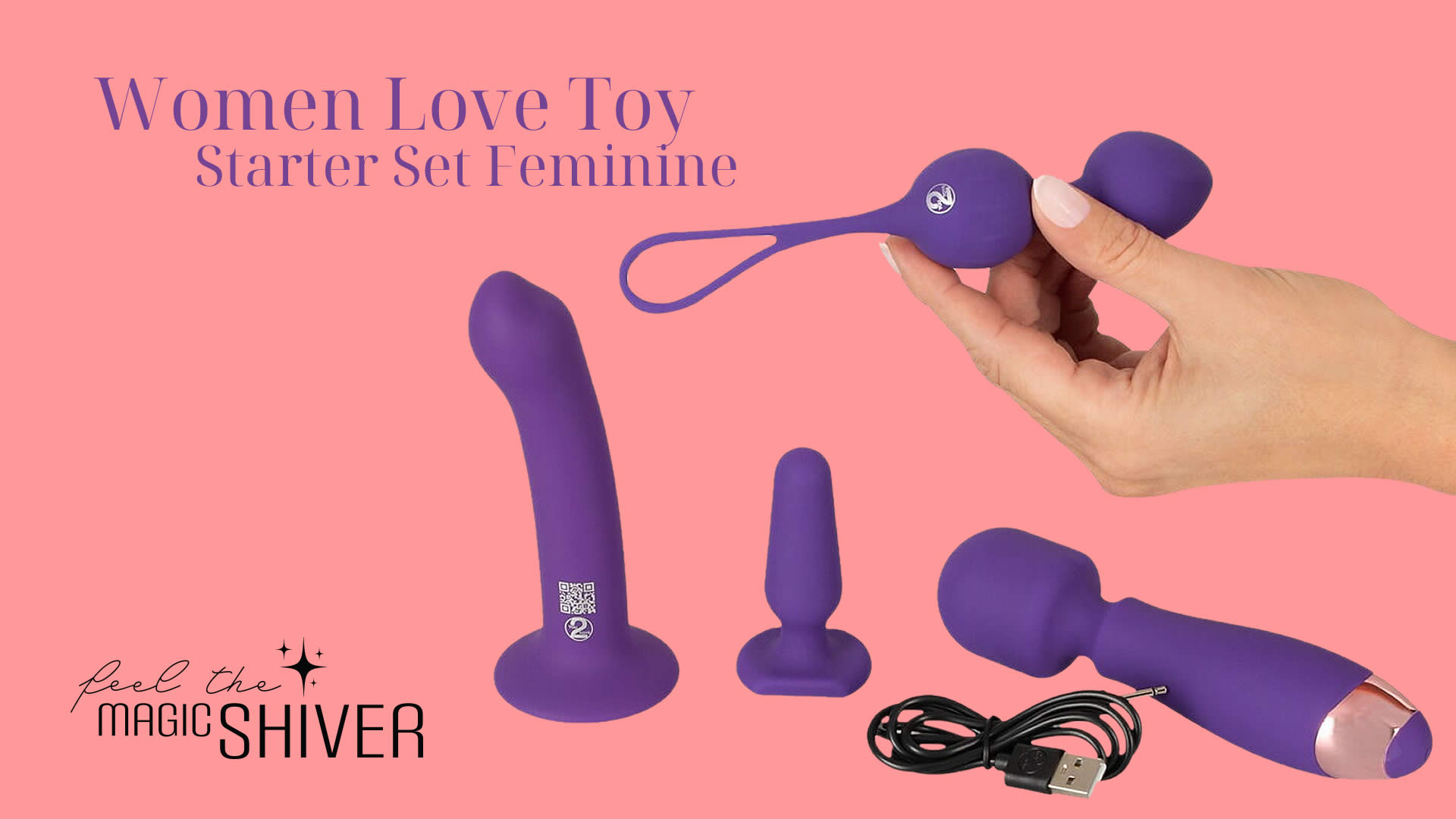 Women Love Toy Starter Sæt Feminine