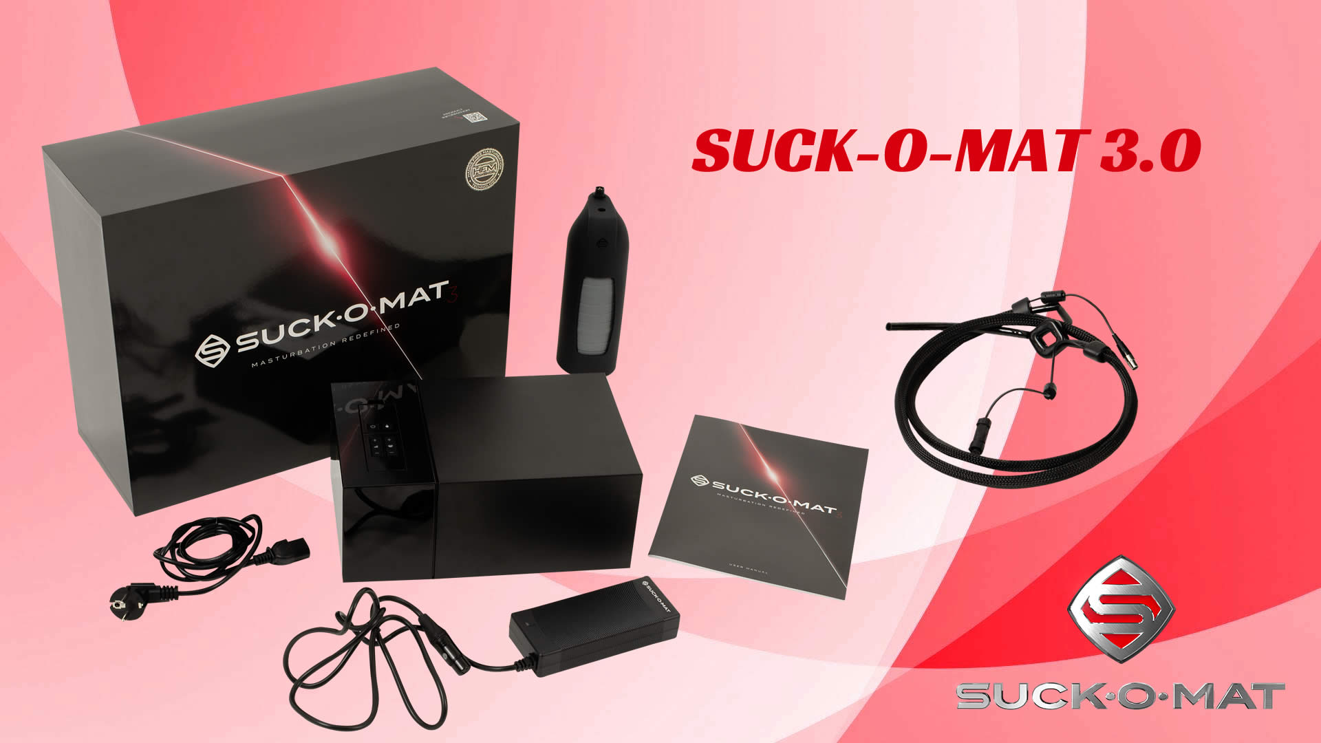 Suck-O-Mat 3.0 Blowjob Maskine & Masturbator